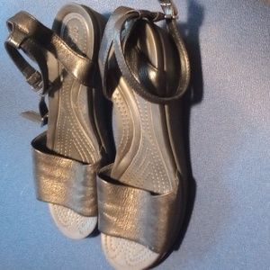 Croc sandals